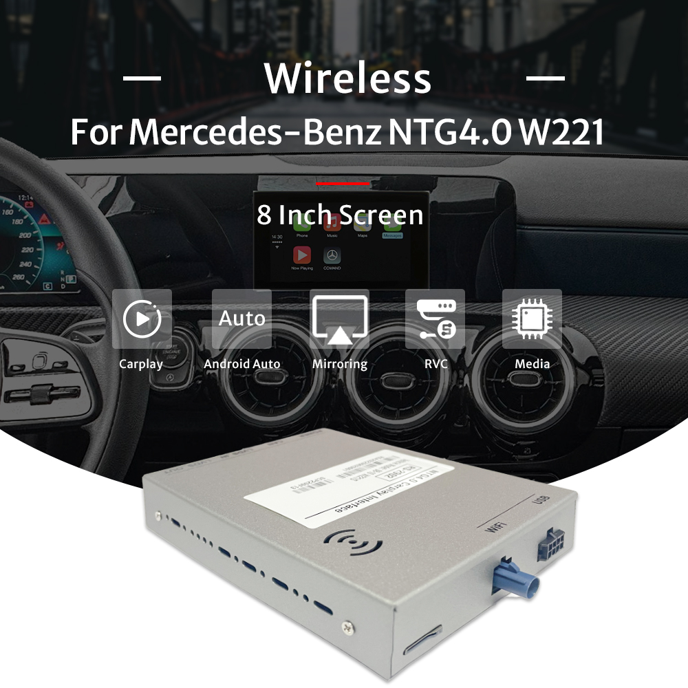 Mercedes Benz NTG4.0 (Square LVDS) 8" - Image 9