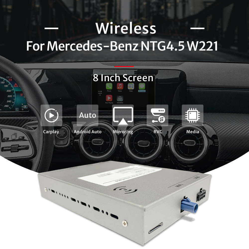 Mercedes Benz NTG4.5 (Round LVDS) 8" - Image 9