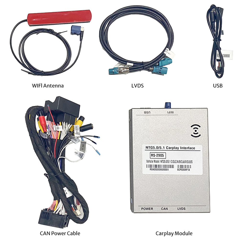 Mercedes Benz NTG5.0/5.1 (Round LVDS) 7"/8"/8.4" - Image 9