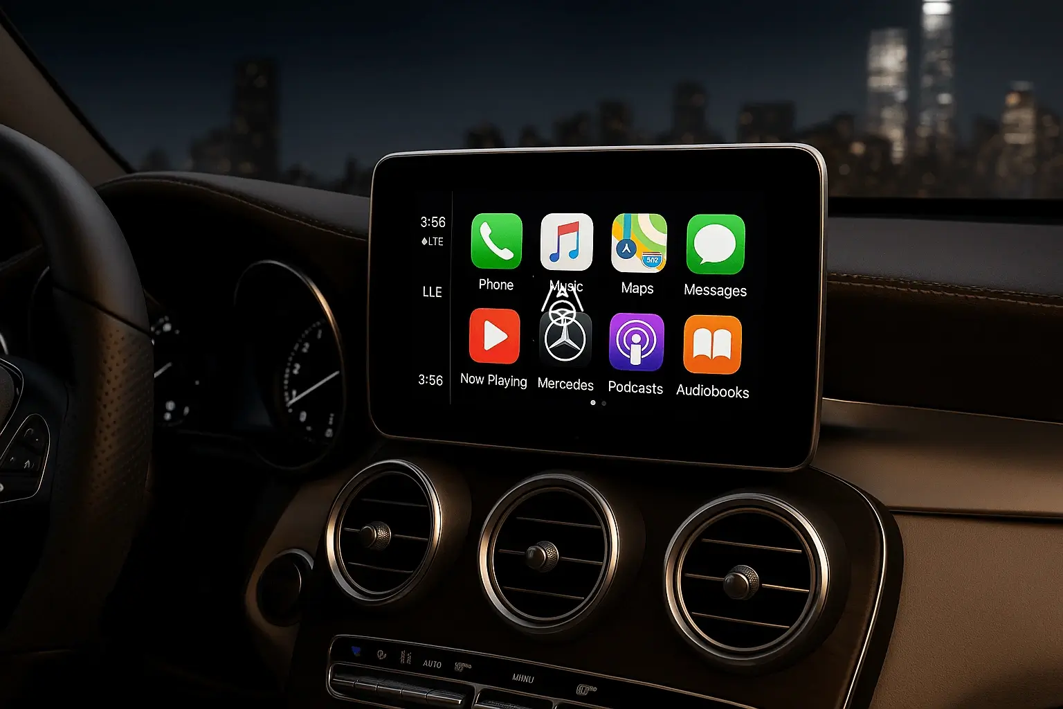 Mercedes Benz NTG4.5 (Round LVDS) 8" - Image 3