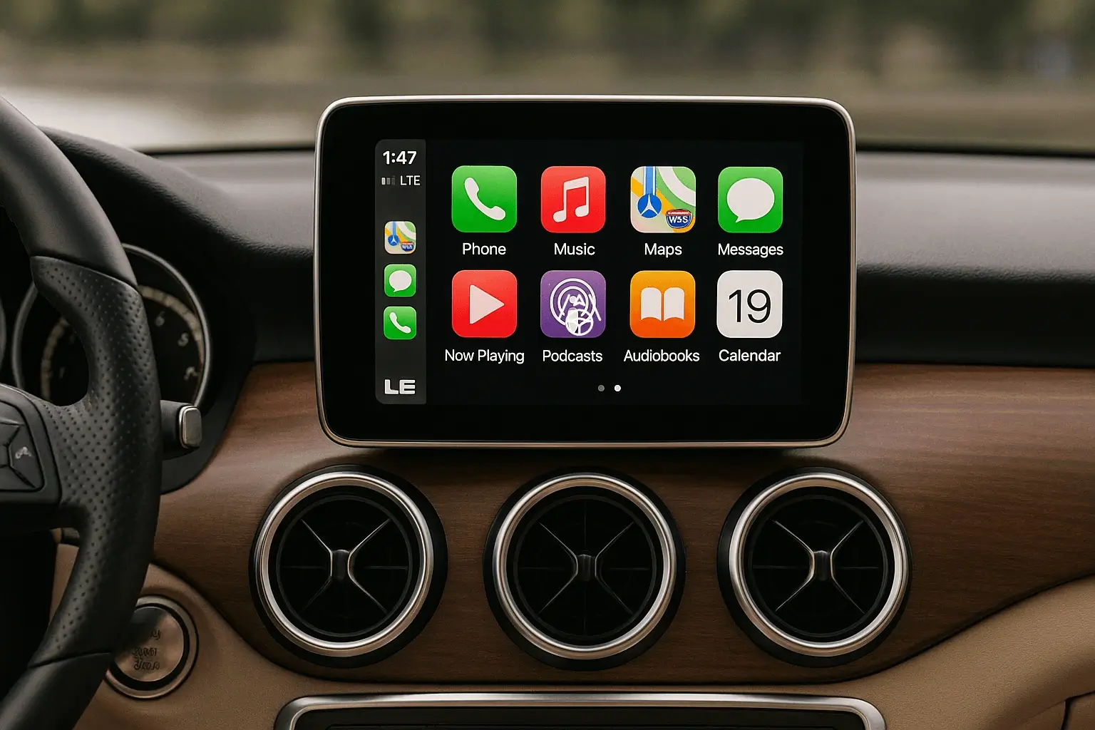 Mercedes Benz NTG4.5 (Round LVDS) 8"