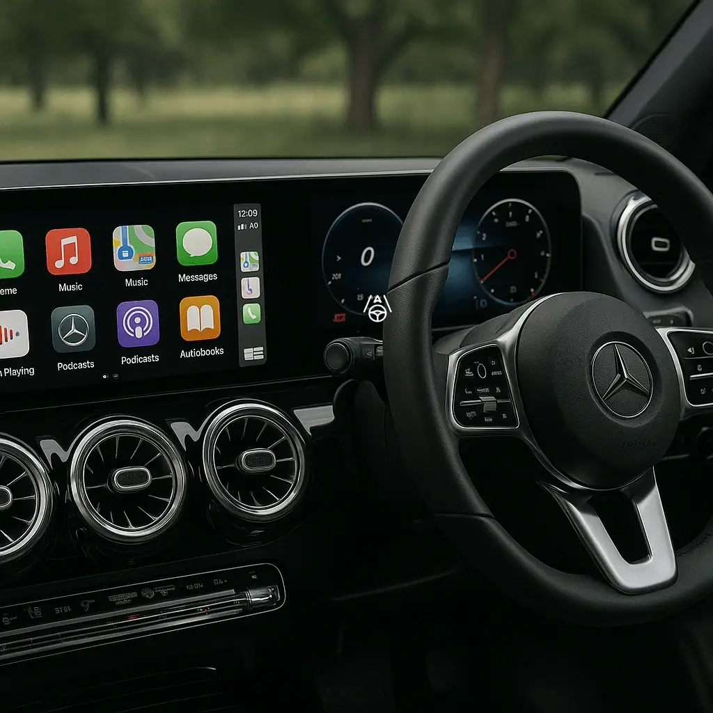 Mercedes Benz NTG5.0/5.1 (Round LVDS) 7"/8"/8.4"